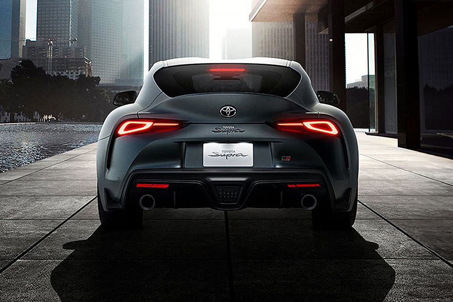Rear Medium View of Toyota Supra Rear Medium View of Toyota Supra