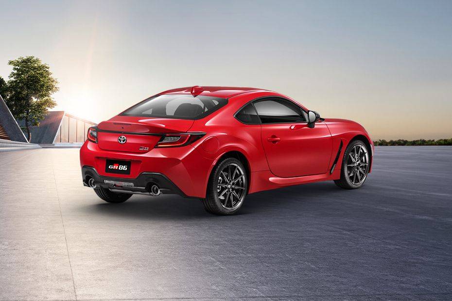 Rear Cross Side View of تويوتا جي آر 86 Rear Cross Side View of تويوتا جي آر 86