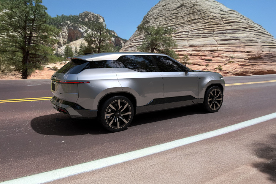 لاند كروزر إس إي Rear Medium Side View لاند كروزر إس إي Rear Medium Side View
