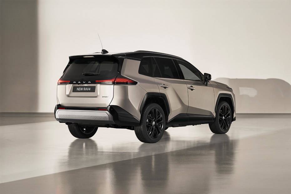 RAV4 2026 Rear angle view RAV4 2026 Rear angle view
