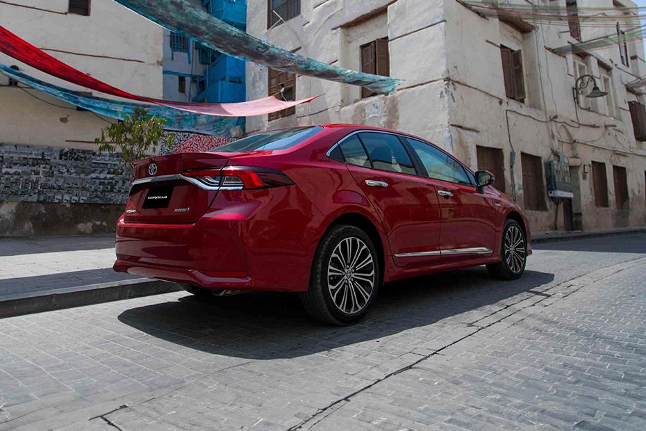كورولا Rear angle view كورولا Rear angle view