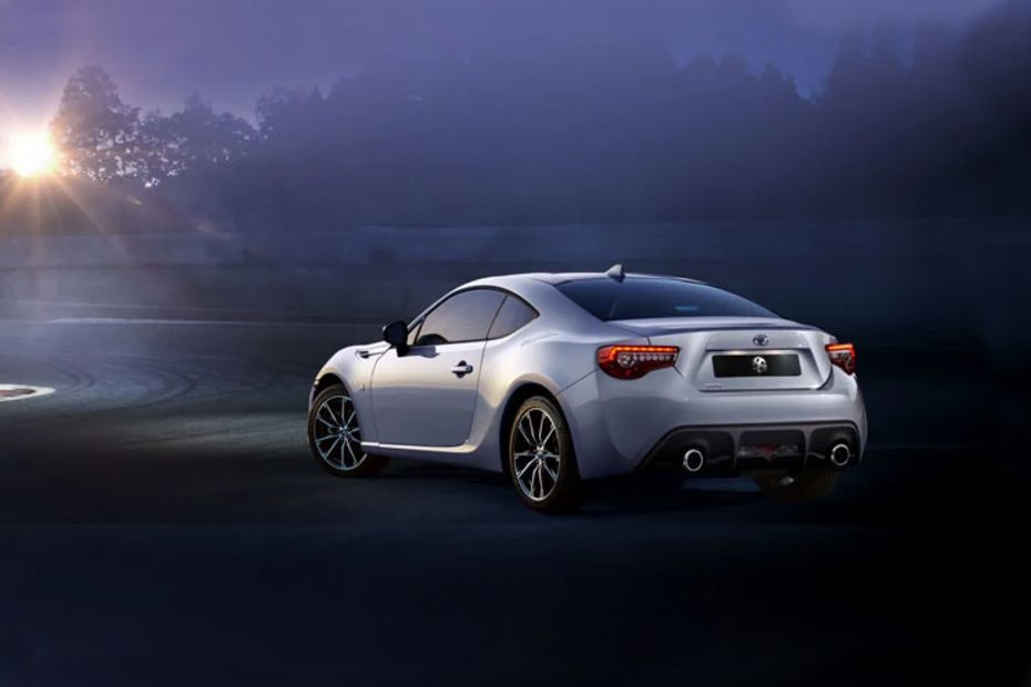Rear Medium View of Toyota 86 Rear Medium View of Toyota 86