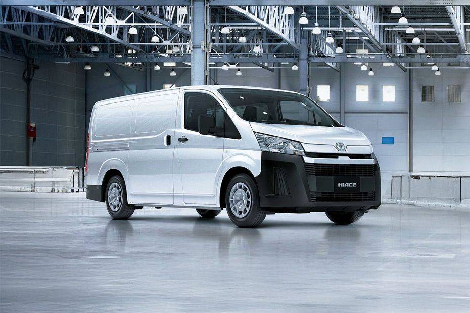 Toyota Hiace Front Medium View Toyota Hiace Front Medium View
