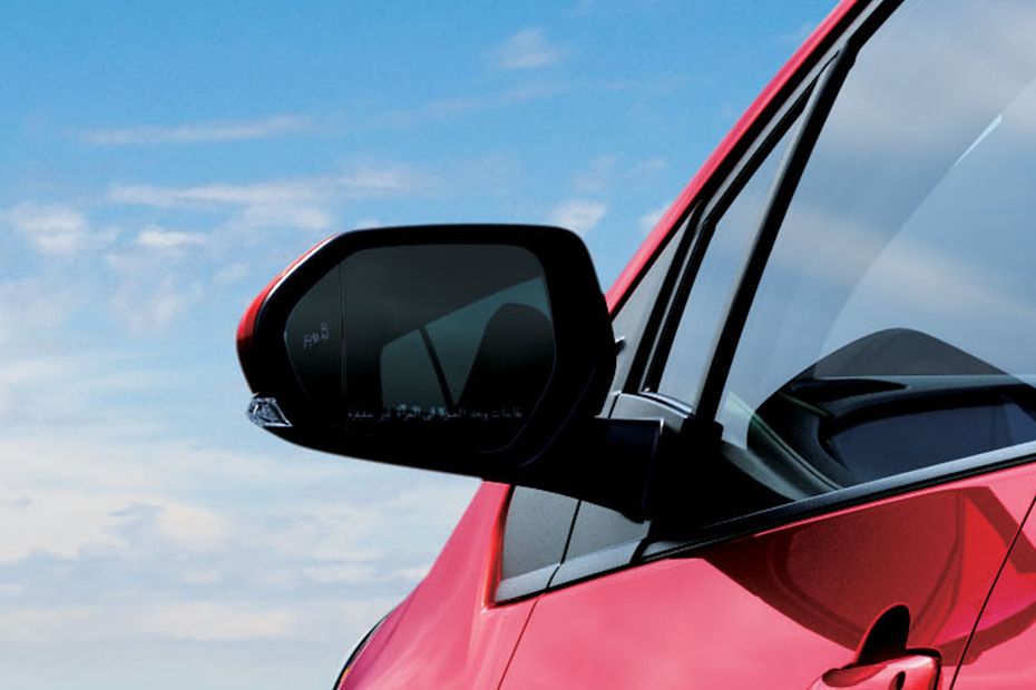 Toyota Prius (2017-2022) Drivers Side Mirror Rear Angle Toyota Prius (2017-2022) Drivers Side Mirror Rear Angle