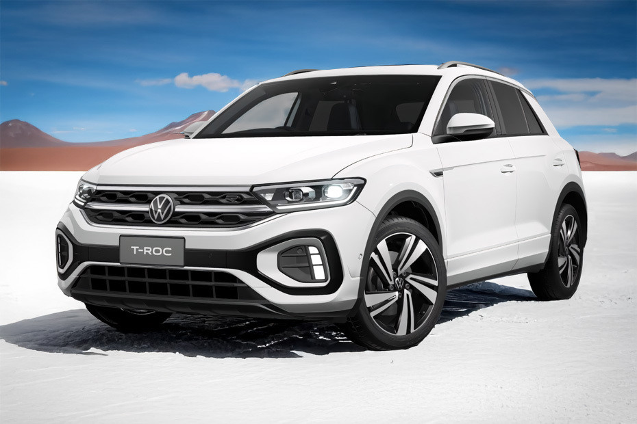 Volkswagen  T Roc Front angle low view Volkswagen  T Roc Front angle low view