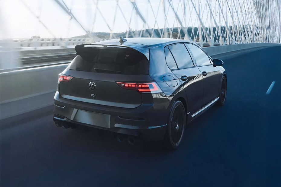 Golf R Rear angle view Golf R Rear angle view