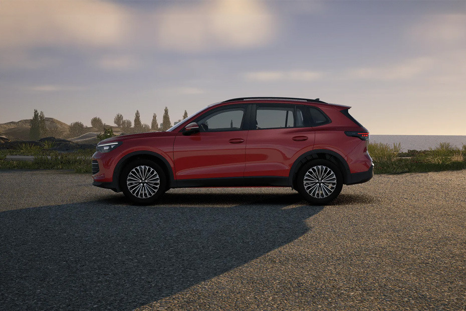 Tiguan Side view Tiguan Side view