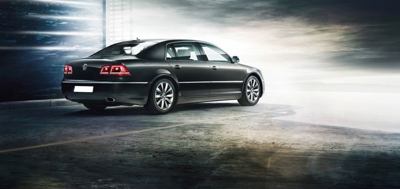 Phaeton Rear angle view Phaeton Rear angle view