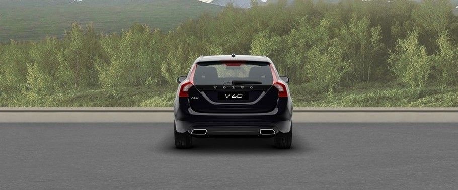 Full Rear View of فولفو V60 (2014-2021)