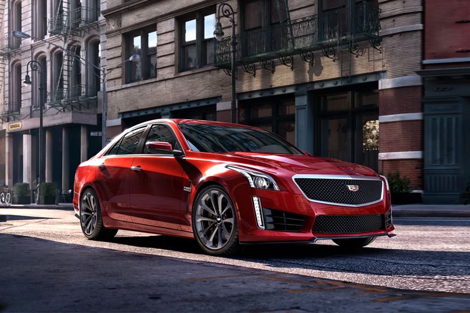 Cadillac CTS-V Front Cross Side View Cadillac CTS-V Front Cross Side View