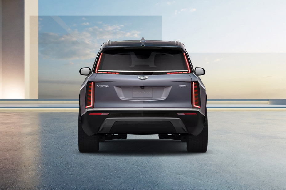 Full Rear View of Cadillac Vistiq Full Rear View of Cadillac Vistiq