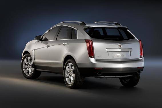 SRX Crossover Side view SRX Crossover Side view