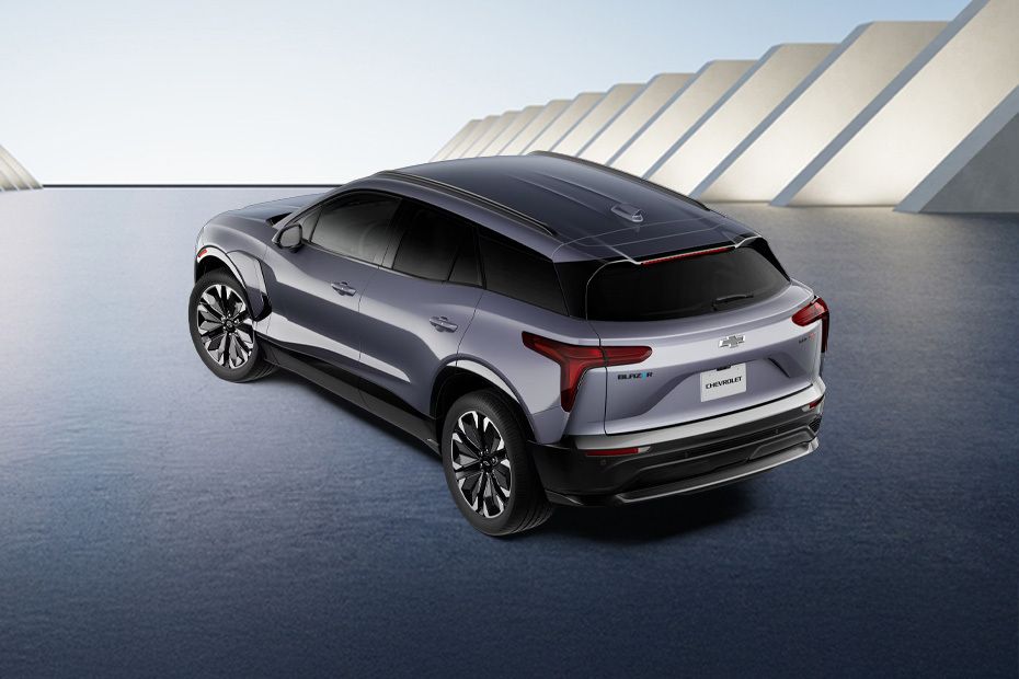 Rear Cross Side View of Chevrolet Blazer EV Rear Cross Side View of Chevrolet Blazer EV