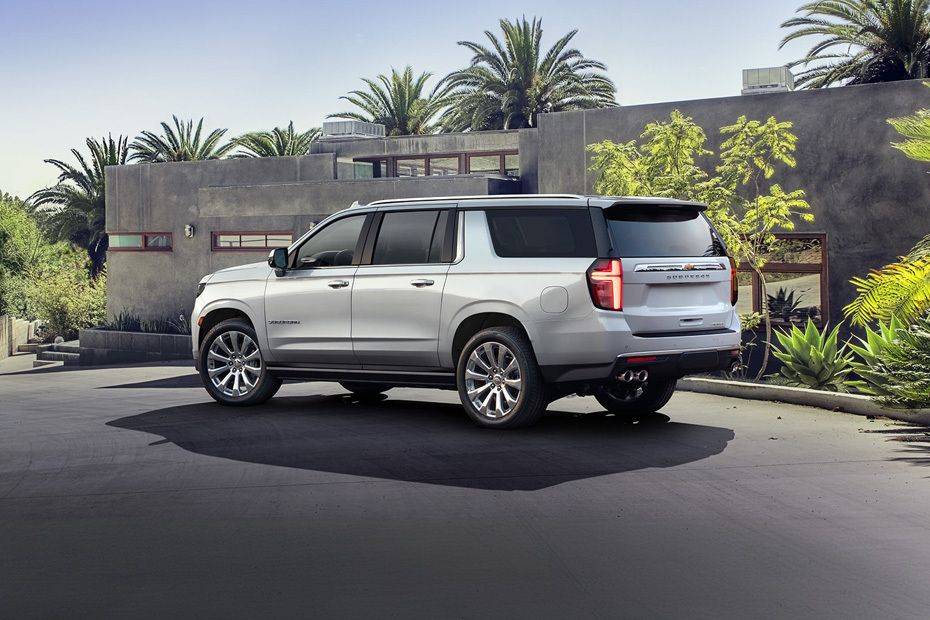 Suburban Rear angle view Suburban Rear angle view