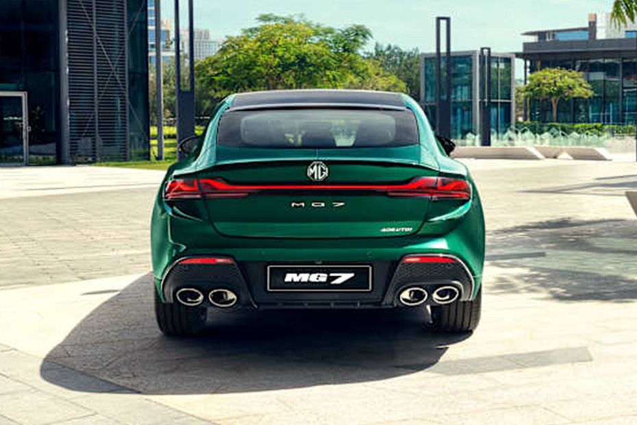 Full Rear View of إم جي 7 Full Rear View of إم جي 7