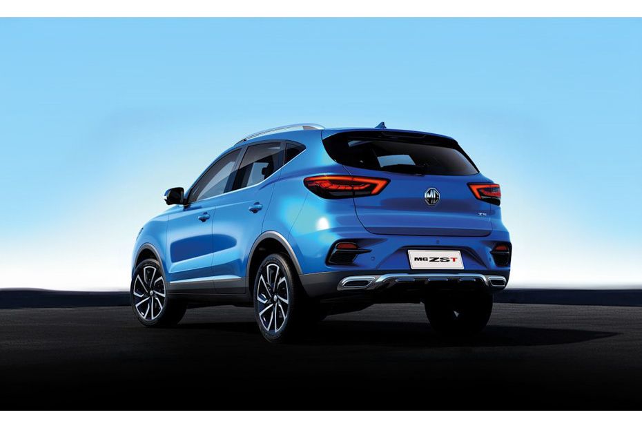 Rear Cross Side View of إم جي ZST Rear Cross Side View of إم جي ZST