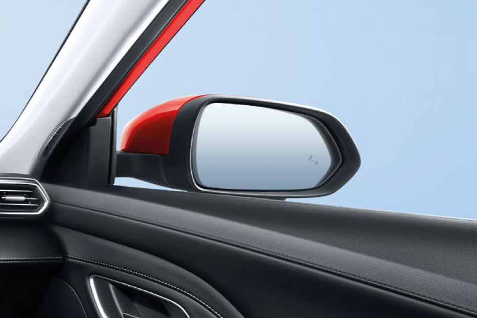 MG ZS Drivers Side Mirror Rear Angle MG ZS Drivers Side Mirror Rear Angle
