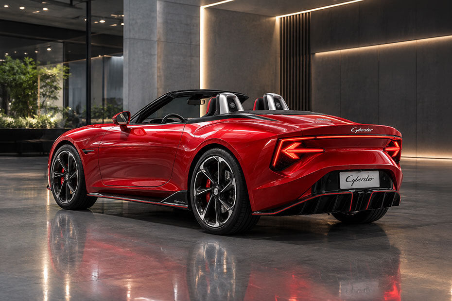 {Brand } {Model } Rear Left Three Quarter View