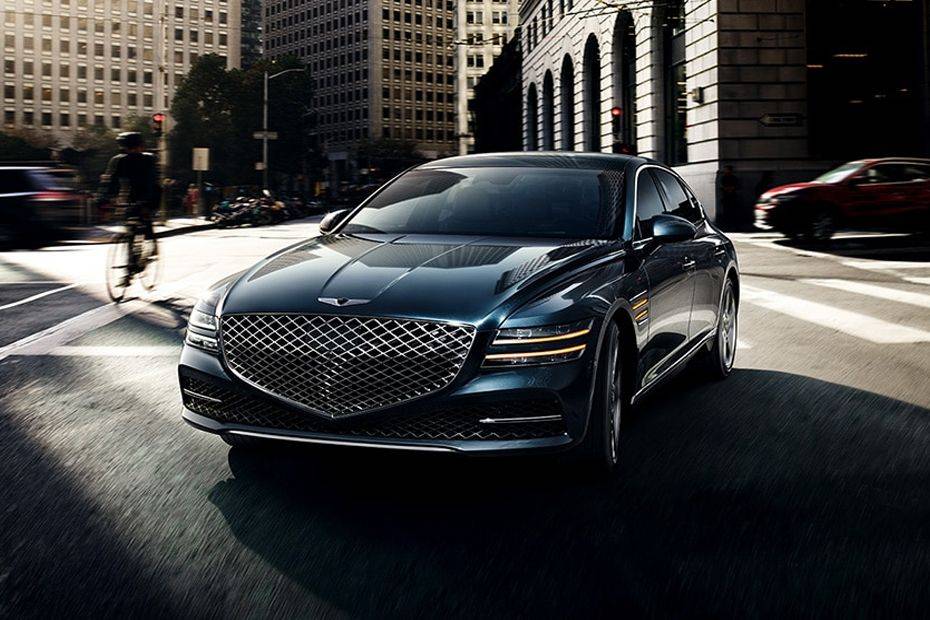 Genesis G80 (2022-2023) Front angle low view Genesis G80 (2022-2023) Front angle low view