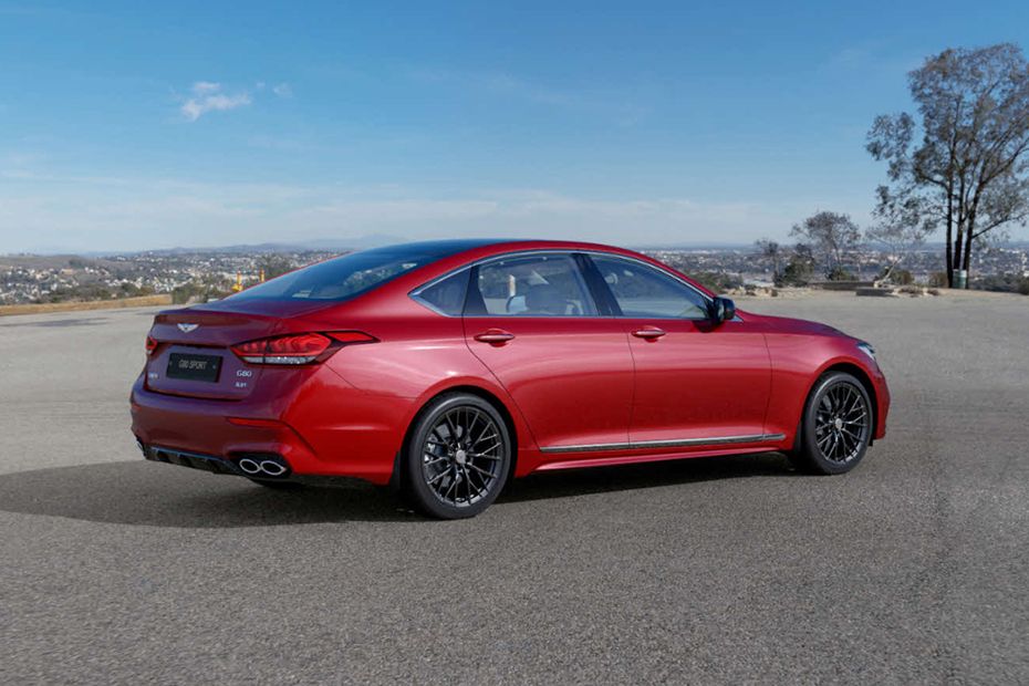 G80 SPORT Rear angle view G80 SPORT Rear angle view