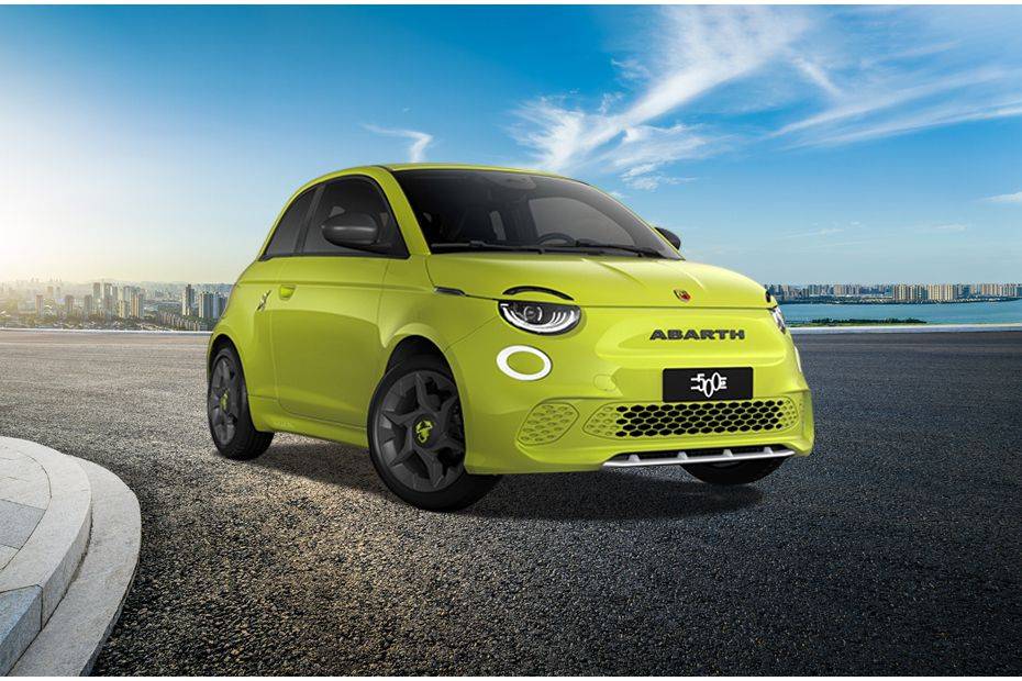 Abarth 500E Front Medium View Abarth 500E Front Medium View