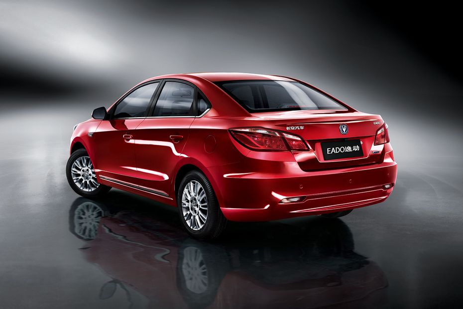 Rear Cross Side View of Changan EADO Rear Cross Side View of Changan EADO