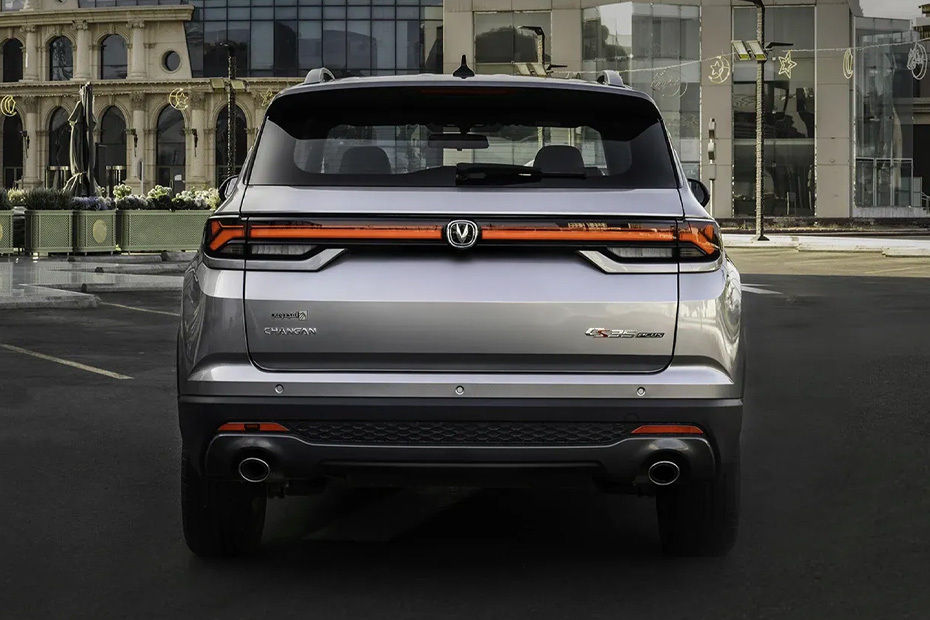 Full Rear View of شانجان سي اس 35 بلس