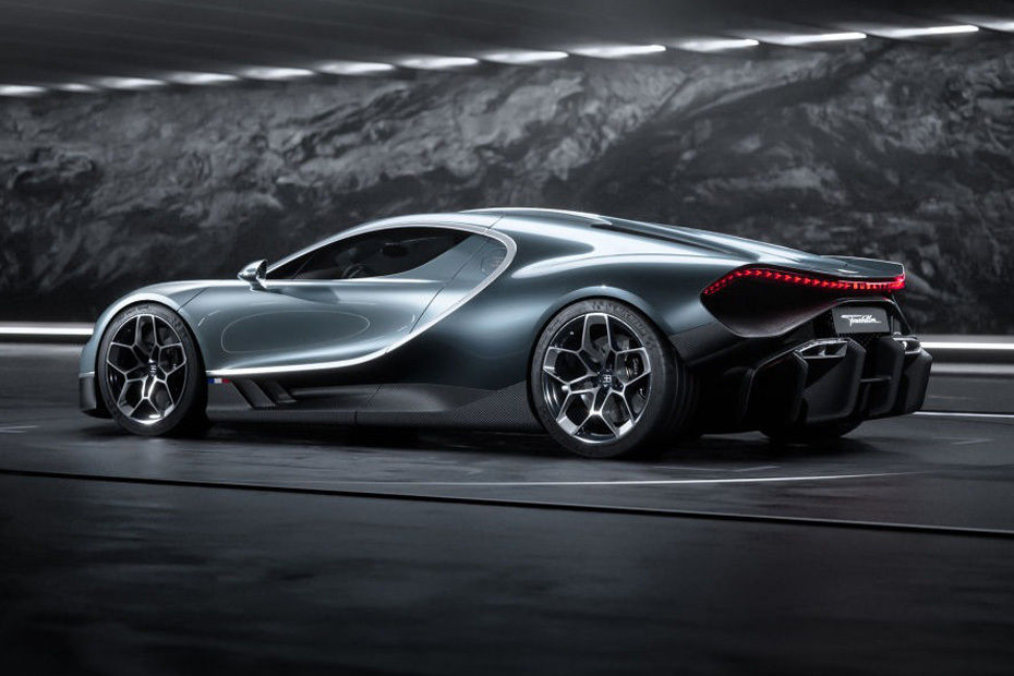 Rear Cross View of Bugatti Tourbillon