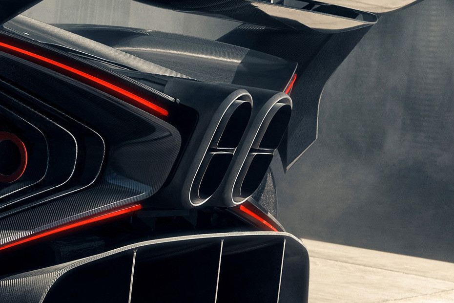 Exhaust Pipe of Bugatti Bolide Exhaust Pipe of Bugatti Bolide