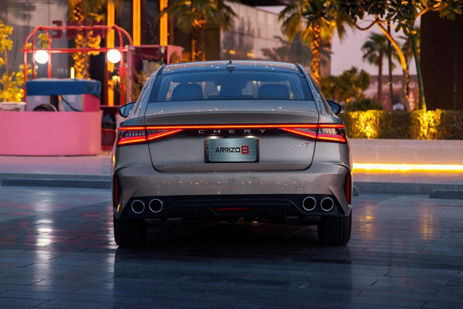 Full Rear View of Chery Arrizo 8 Pro Full Rear View of Chery Arrizo 8 Pro