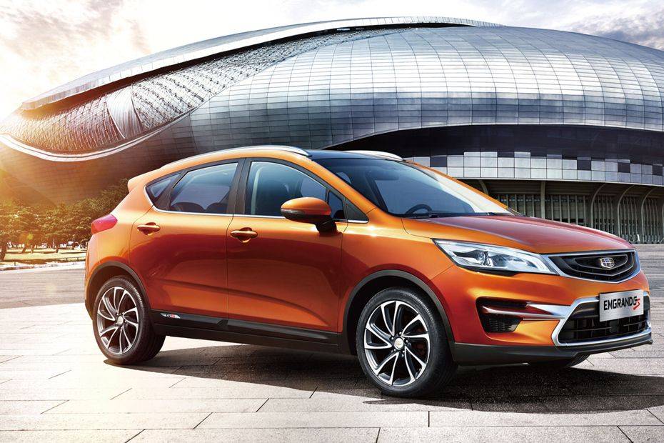 جيلي Emgrand GS Sport Front Side View جيلي Emgrand GS Sport Front Side View