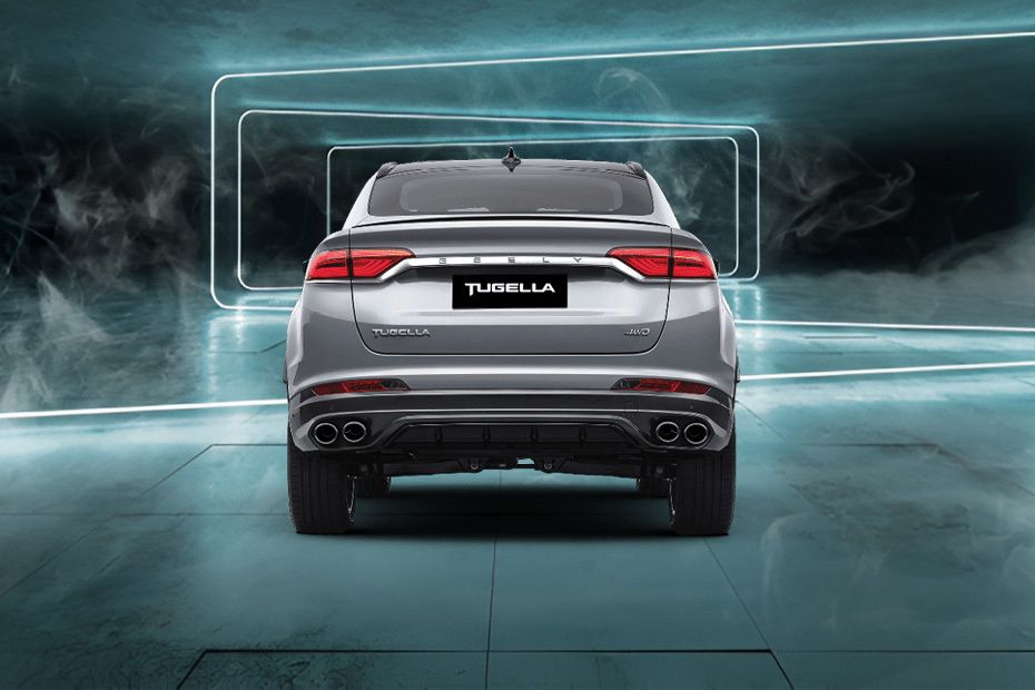 Full Rear View of Geely Tugella Full Rear View of Geely Tugella