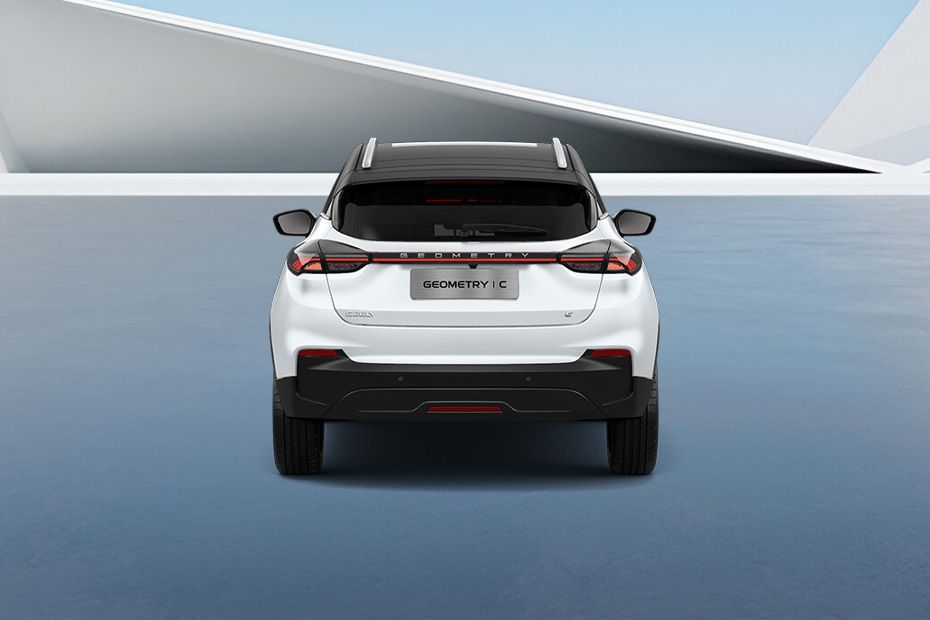 Full Rear View of Geely GEOMETRY C Full Rear View of Geely GEOMETRY C