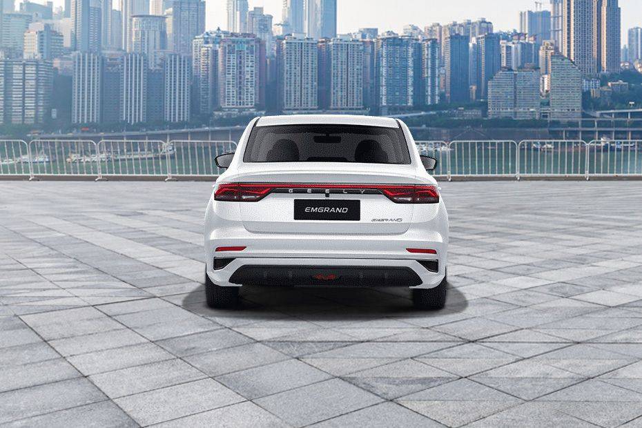 Full Rear View of Geely Emgrand Full Rear View of Geely Emgrand