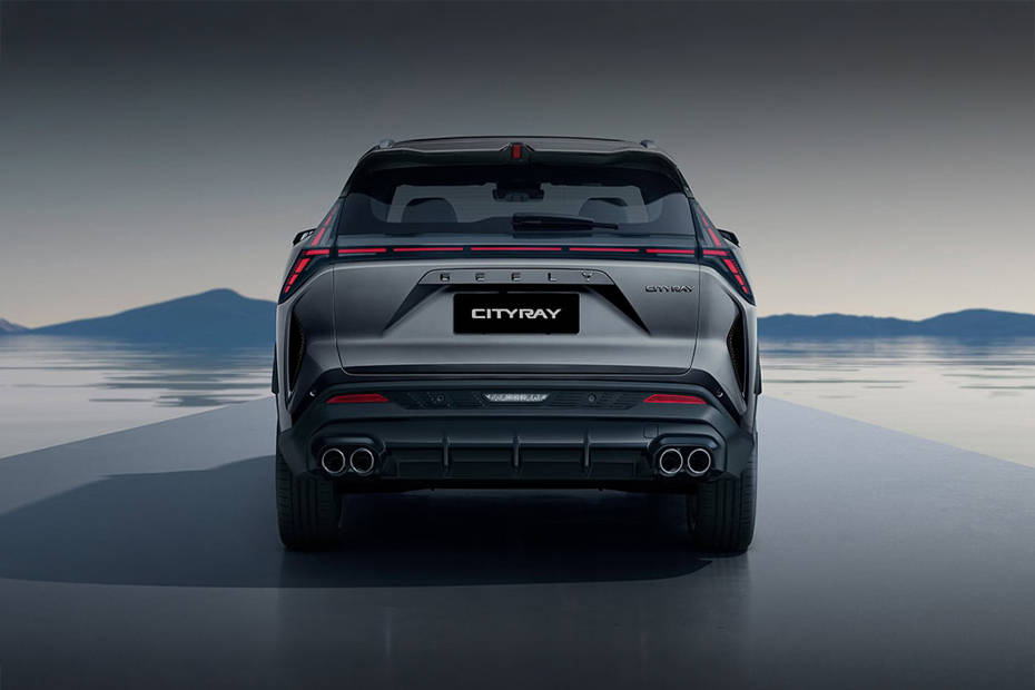 Full Rear View of Geely Cityray Full Rear View of Geely Cityray