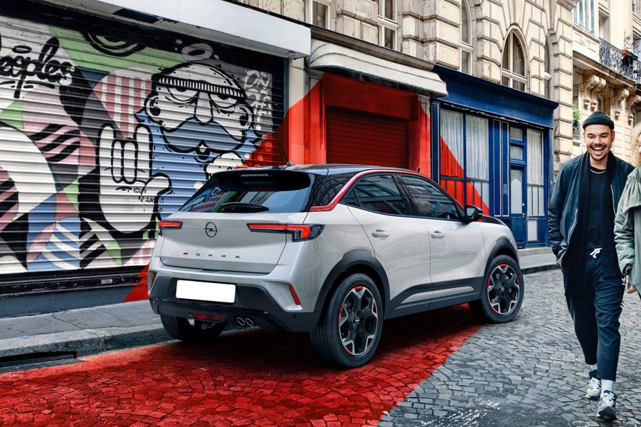 Mokka Rear angle view Mokka Rear angle view