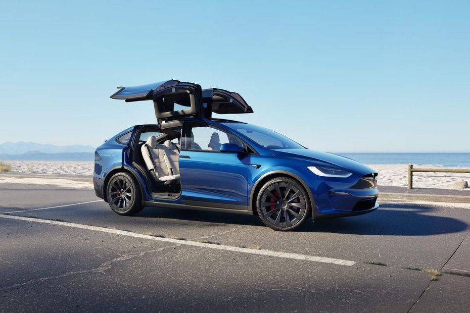 Tesla Model X Front Medium View Tesla Model X Front Medium View