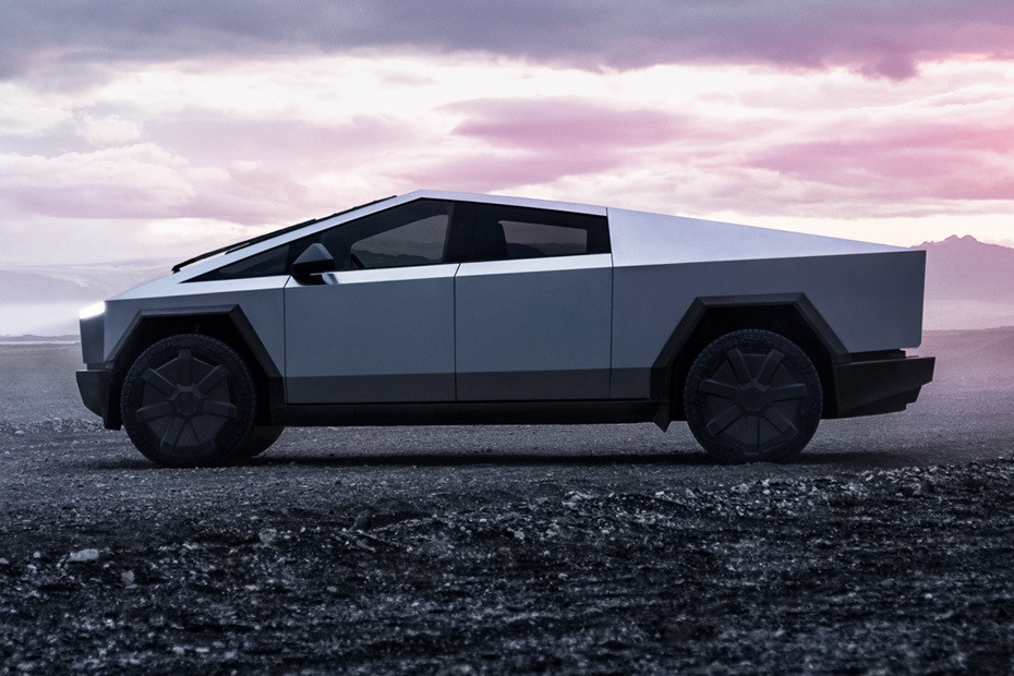 Cybertruck Side view Cybertruck Side view