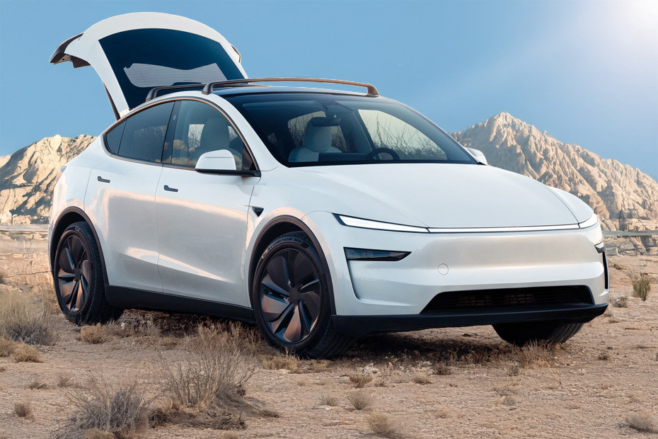 Tesla Model Y Front Medium View Tesla Model Y Front Medium View
