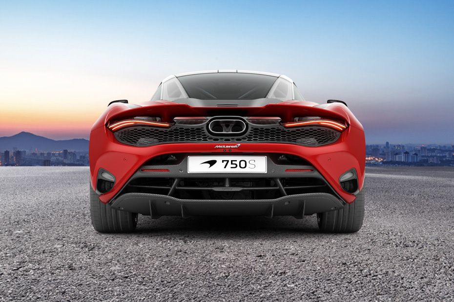 Full Rear View of McLaren 750S Full Rear View of McLaren 750S
