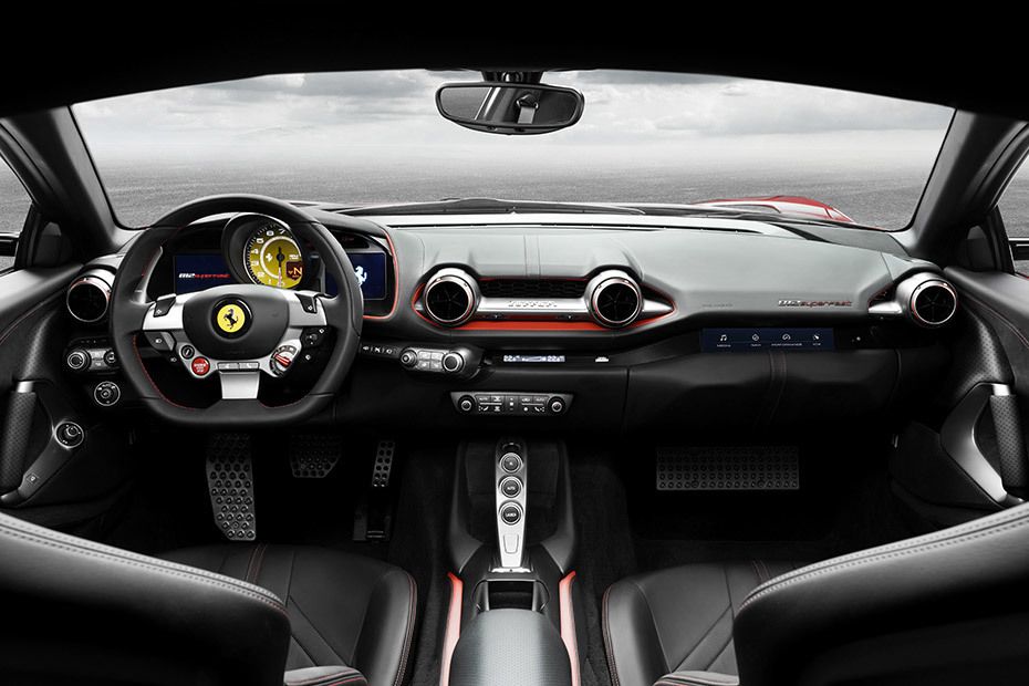 Dashboard View of 812 Superfast Dashboard View of 812 Superfast