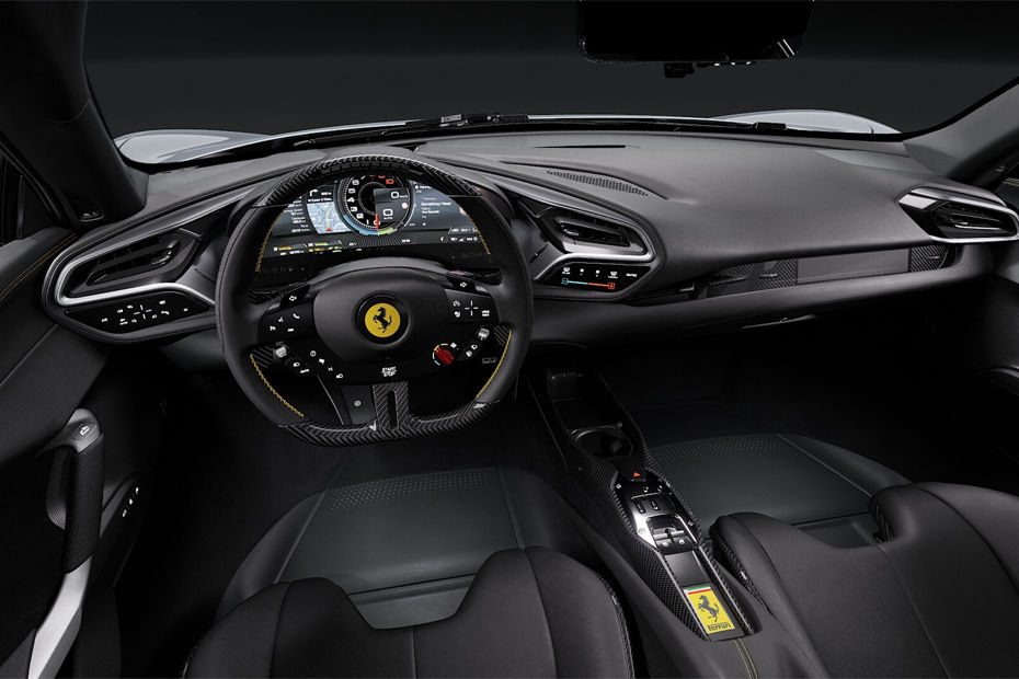 Dashboard View of 296 GTB