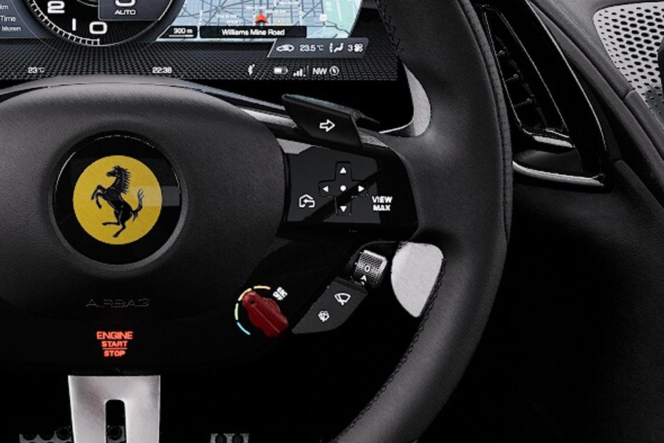 فيراري Roma Spider Multi Function Steering فيراري Roma Spider Multi Function Steering
