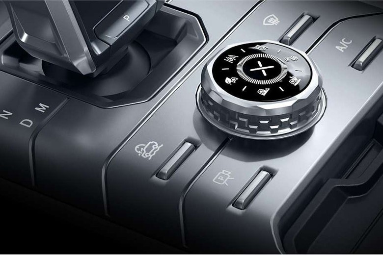 Center Controls of Jetour T2