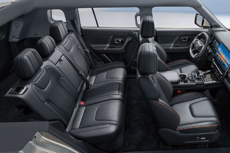 Jetour T1 Front And Rear Seats Together