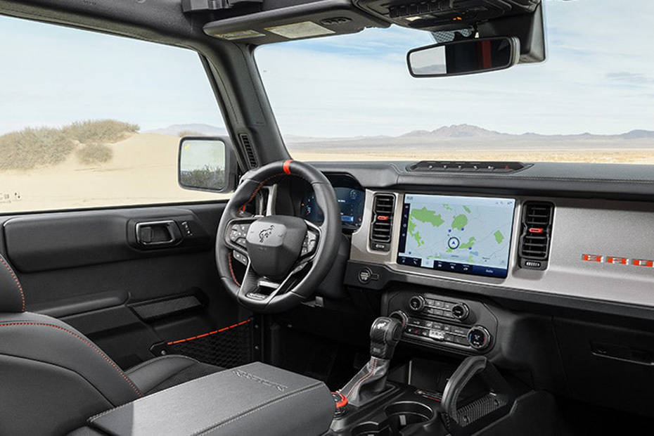Dashboard View of Bronco Raptor Dashboard View of Bronco Raptor