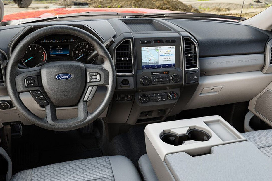 Dashboard View of Super Duty Dashboard View of Super Duty