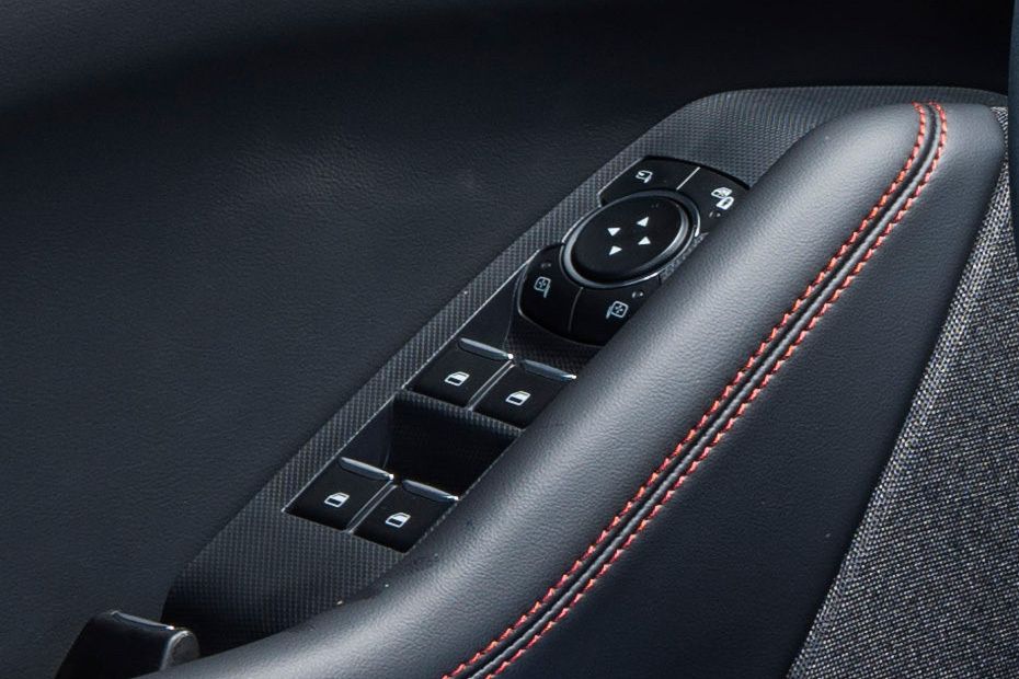 Ford Mustang Mach-E Drivers Side In Side Door Controls Ford Mustang Mach-E Drivers Side In Side Door Controls
