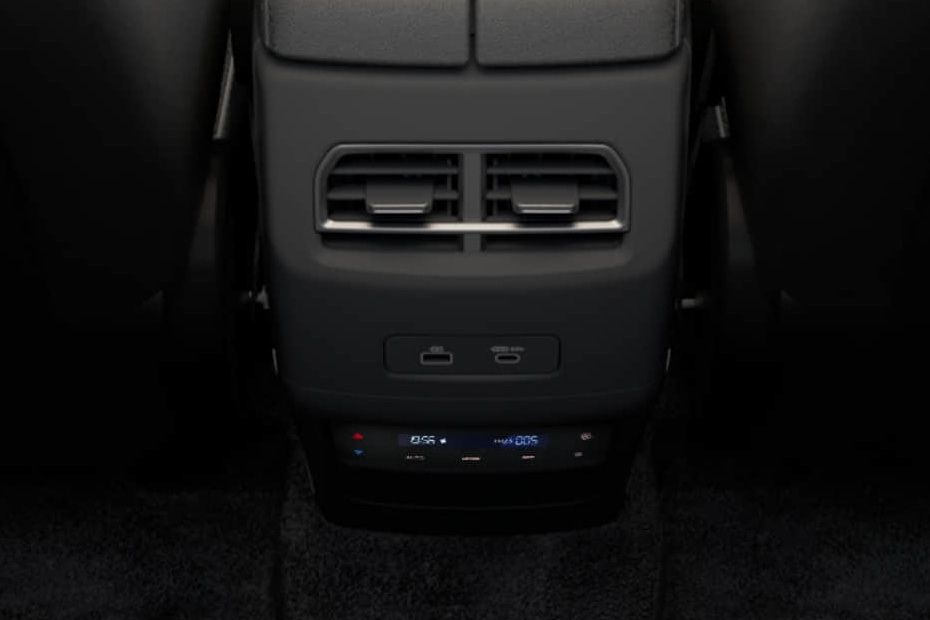 S07 Rear AC Controls S07 Rear AC Controls