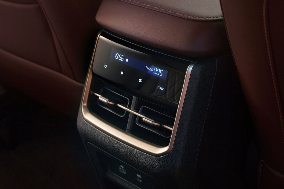 S09 Rear AC Controls S09 Rear AC Controls